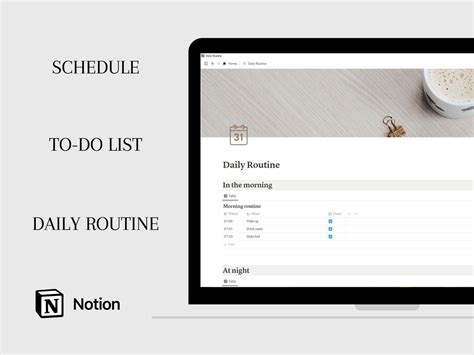 Minimalist Notion Template - Etsy