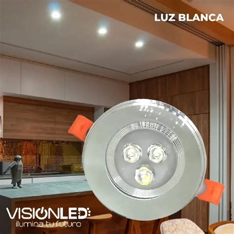 Ojo De Buey Led Tipo Panel W Vision Led