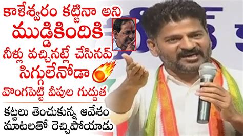 Congress Mp Revanth Reddy Controversial Comments On Cm Kcr Political