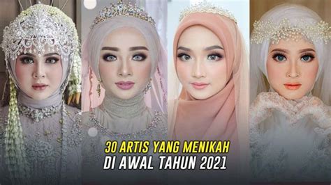 30 Artis Yang Menikah Di Awal Tahun 2021