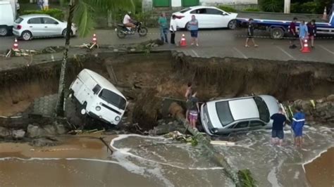 Doden door overstromingen en modderstromen in Brazilië