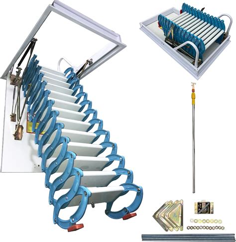 Techtongda Ft Attic Ladder Pull Down Ceiling India Ubuy