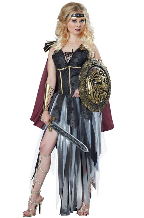 Glamorous Gladiator Adult Costume - PureCostumes.com