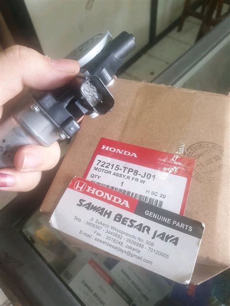 Jual Motor Dinamo Regulator Power Window Kaca Pintu Depan Honda Brio