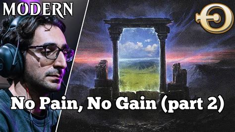 No Pain No Gain Part Uw Control Modern Challenge Mtgo Youtube