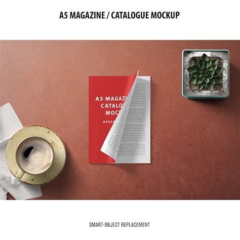 Magazyn Okladka Mockup Darmowe Wektory I PSD Do Pobrania