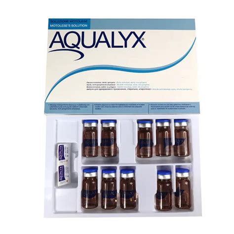 Aqualyx Fat Dissolving Injections For Lose Weight Aqualyx Original Product And Lipolysis