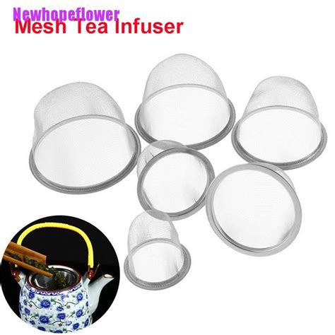 Ckfr Reusable Stainless Steel Mesh Tea Infuser Strainer Teapot Tea Leaf