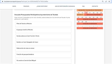 Ya Puedes Votar Las Propuestas Elegidas En Los Presupuestos