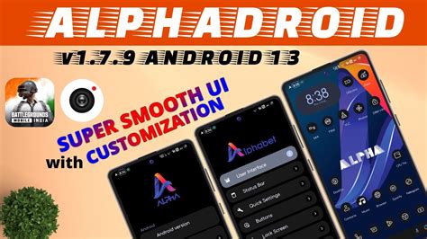 Alphadroid Rom V Android Alphadroid Rom For Poco F