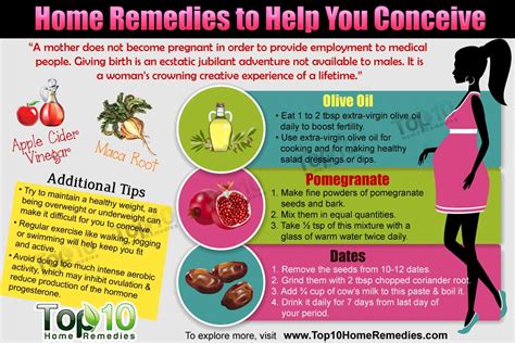 Home Remedies to Help You Conceive | Top 10 Home Remedies