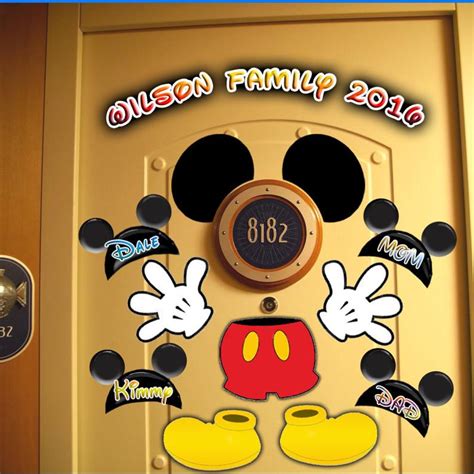 Detail Mickey Mouse Cruise Door Magnets Koleksi Nomer 2