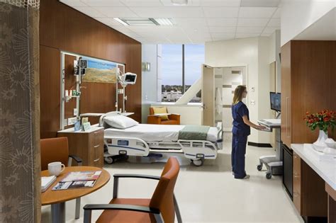 Private Patient Room At Lundquist Tower Torrance Memorial Medical