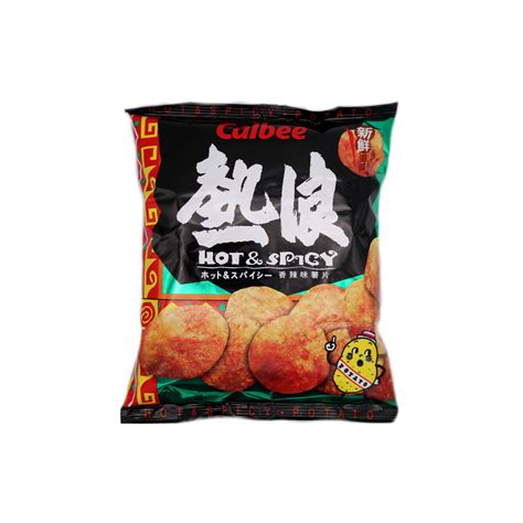 Calbee Hot And Spicy Flavour Potato Chips 55g Tuk Tuk Mart