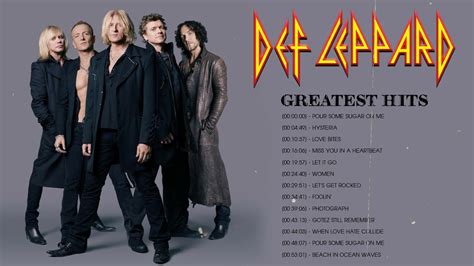 Def Leppard Greatest Hits Full Album Best Songs Of Def Leppard