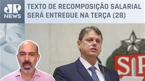 Tarcisio Deve Enviar Projeto De Reajuste Salarial Para Policiais De Sp