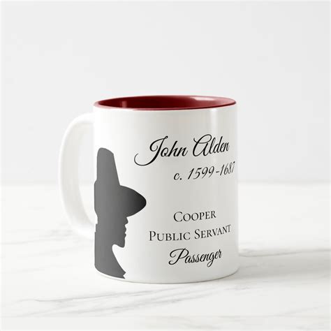 John Alden Mayflower Descendant Mug | Zazzle