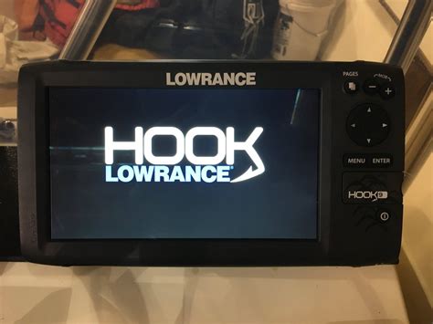 Lowrance Hook 9 with insight maps | Bloodydecks