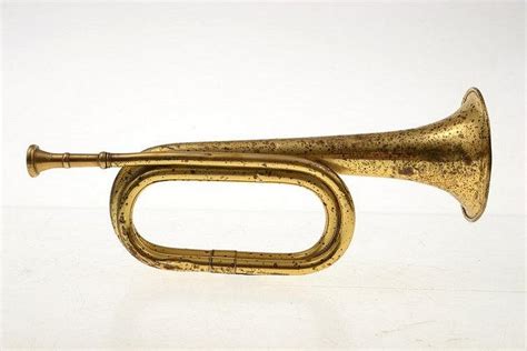 Bugle Small Brass Hunting Bugle Musical Instruments Leonard Joel