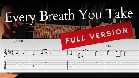 Every Breath You Take The Police Easy Fingerstyle Guitar Lessons