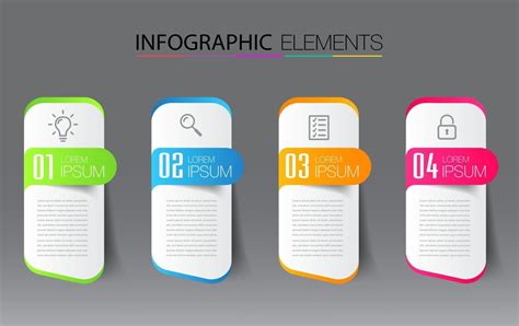 Modern Infographic Text Box Template Infographics Banner