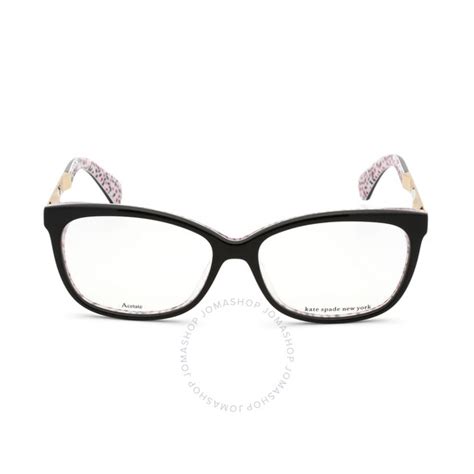 Kate Spade Ladies Black Rectangular Eyeglass Frames Jodiann0uyy0054 762753918154 Eyeglasses