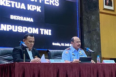 Foto Puspom TNI Dalami Aliran Dana Komando Yang Diduga