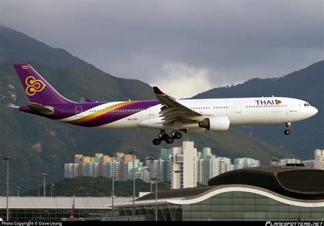 Hs Tec Thai Airways International Airbus A Photo By Dave Leung