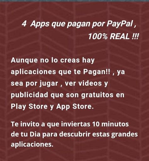 Apps Que Pagan Por Paypal