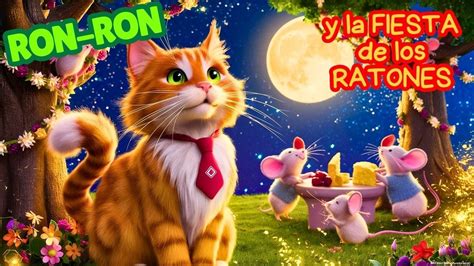 El Gato Ron Ron Y La Fiesta De Los Ratones Cuentos Infantiles