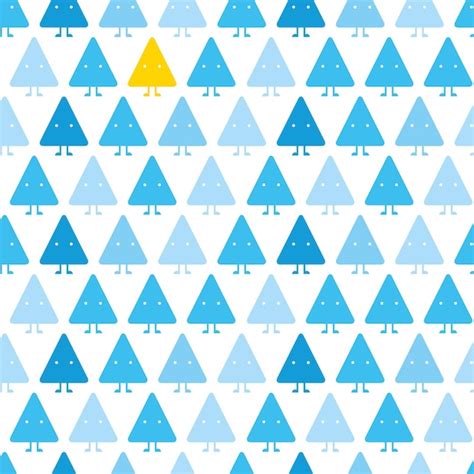 Premium Vector Triangles Seamless Vector Pattern Design