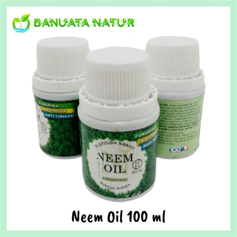 Jual Neem Oil Minyak Mimba Ml Pestisida Organik Berkualitas