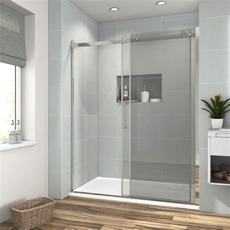 60 X72 Frameless Sliding Shower Door Screen 5 16 Tempered Glass