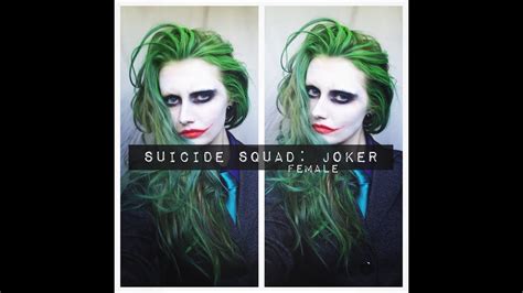 Joker Suicidé Squad Makeup Tutorial Girl | Saubhaya Makeup