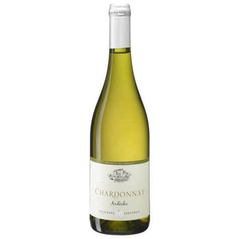 Vin Igp Ard Che Chardonnay Vignerons Ardechois La Bouteille Cl