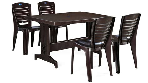 Nilkamal Plastic Dining Table Chair Set Price Online Here | dpise2022 ...