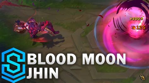 Blood Moon Jhin Skin Spotlight Pre Release League Of Legends Youtube