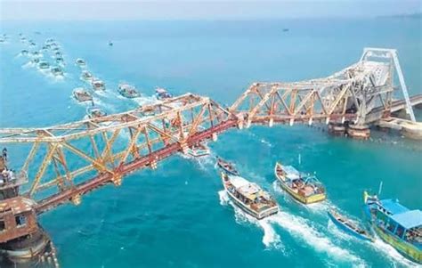 Pamban bridge construction to finish by June