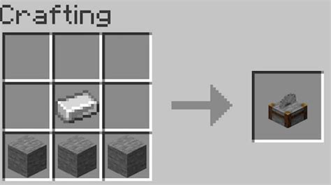 Minecraft How To Make A Stonecutter The Nerd Stash