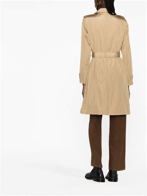 Lauren Ralph Lauren Double Breasted Trench Coat Neutrals Farfetch