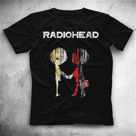 Radiohead Black Unisex T Shirt Tees Shirts Gömlek Tişört Tişört