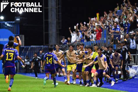 美しい弾道！サッカーu 17日本代表fwが決勝で圧巻の直接fk。鋭い変化にgkは触るのが精一杯