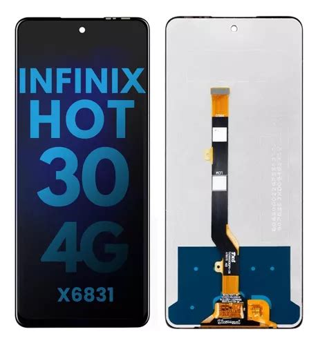 Tela Display Frontal Touch Cristal X6831 Infinix Hot 30 4g