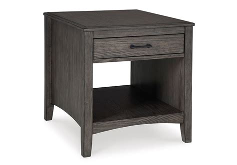 Montillan Grayish Brown End Table Lexington Overstock Warehouse