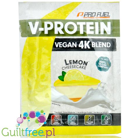 Pro Fuel V Protein 4K Lemon Cheesecake 30g Vegan Protein Powder