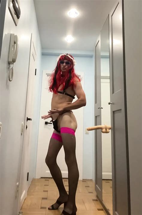 Russian Crossdresser Alexa Show Her Body Gay Porn Feat AlexKeyless