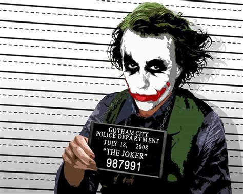 Joker's mugshot. | Joker, Joker and harley, Gotham city