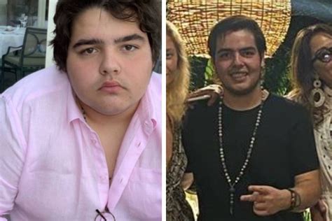 Jo O Guilherme Filho De Faust O Mostra Antes E Depois De Perder Quilos