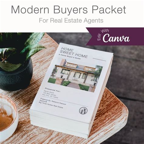 Real Estate Buyers Presentation And Marketing Packet Template I Editable