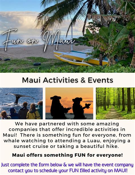 Fun Activities on Maui | Book a Maui Tour or Activity